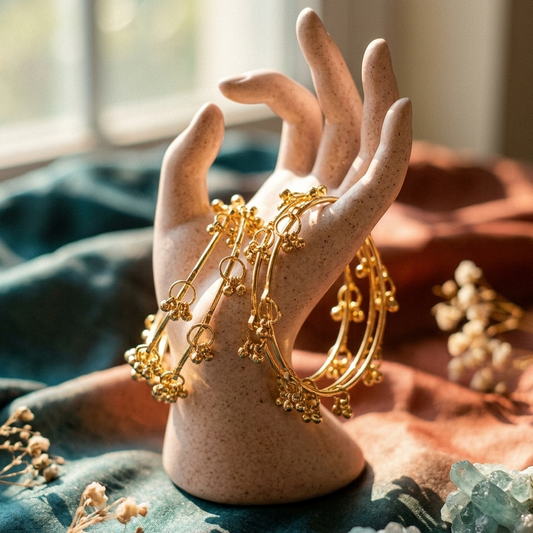 Kashmiri Chudi – Traditional En |thnic Bangles with Vibrant Colors and Intricate Designs