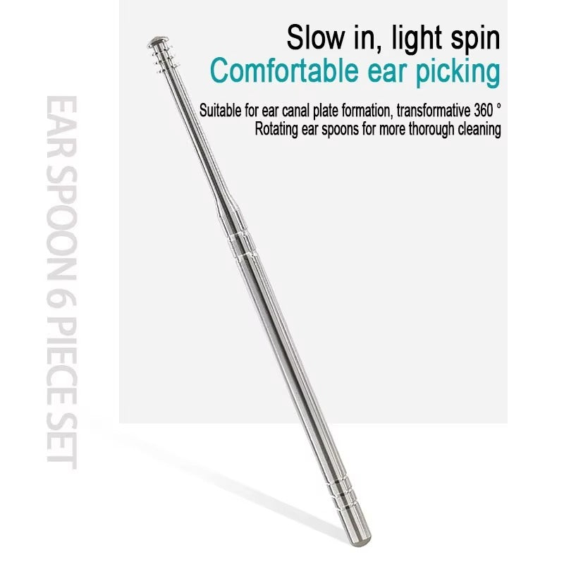 Ear Wax Cleaning Kit – 6 Pcs Ear Picks