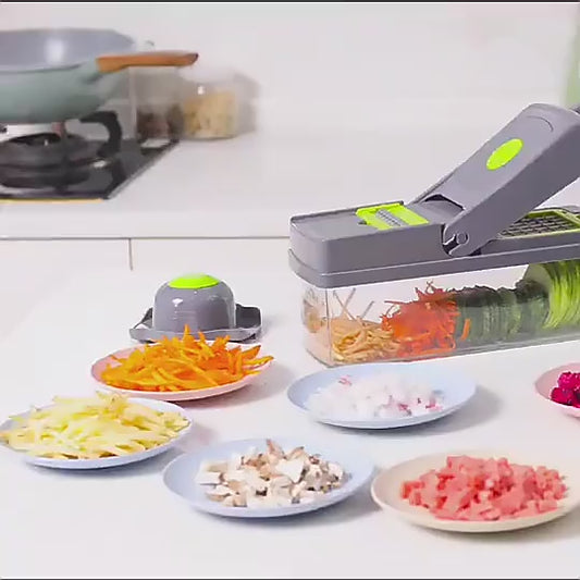 16-In-1 Multifunctional Vegetable Chopper
